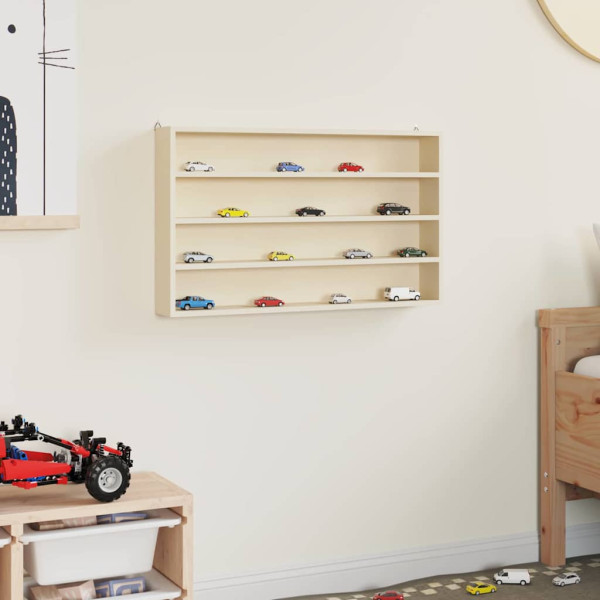 Estuche de Exhibición de Madera Marrón 60 x 8.5 x 37 cm M 4