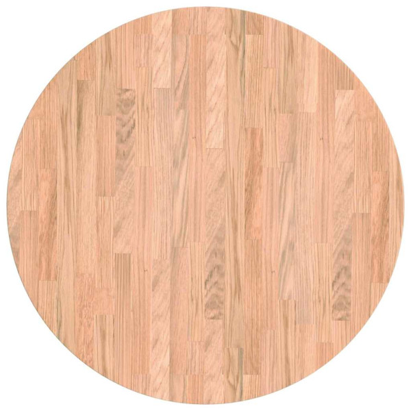 Encimera Otro Marrón claro Ø 60 x 2.5 cm Madera de roble sólida M 2