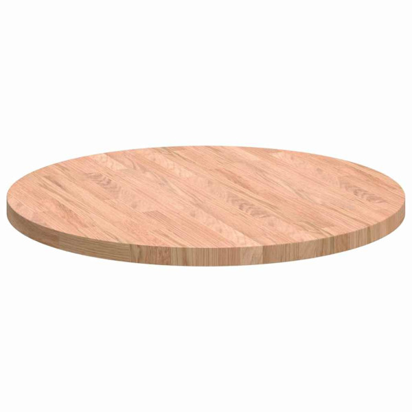Encimera Otro Marrón claro Ø 60 x 2.5 cm Madera de roble sólida M 5