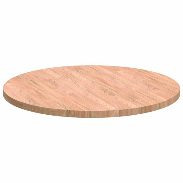 Encimera Otro Marrón claro Ø 70 x 2.5 cm Madera de roble sólida M 5