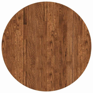 Encimera Marrón oscuro Ø 70 x 2.5 cm Madera de roble sólida H