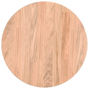 Encimera Otro Marrón claro Ø 30 x 4 cm Madera de roble sólida H
