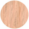 Encimera Otro Marrón claro Ø 40 x 4 cm Madera de roble sólida 2