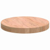 Encimera Otro Marrón claro Ø 40 x 4 cm Madera de roble sólida 5