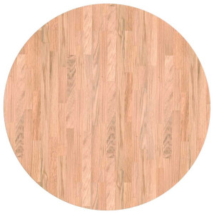 Encimera Otro Marrón claro Ø 70 x 4 cm Madera de roble sólida H