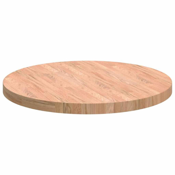 Encimera Otro Marrón claro Ø 70 x 4 cm Madera de roble sólida M 5