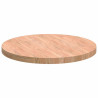 Encimera Otro Marrón claro Ø 70 x 4 cm Madera de roble sólida 5