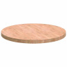Encimera Otro Marrón claro Ø 80 x 4 cm Madera de roble sólida 5