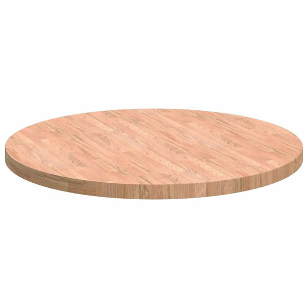 Encimera Otro Marrón claro Ø 90 x 4 cm Madera de roble sólida M 5