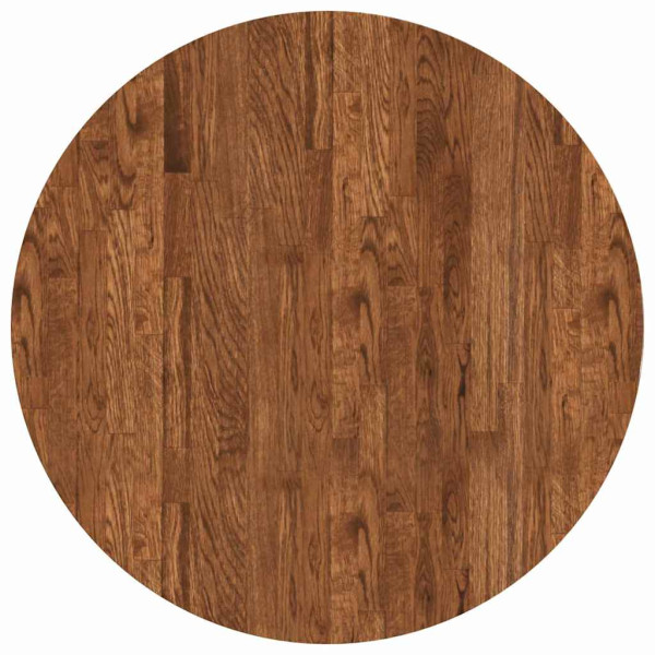 Encimera Otro Marrón oscuro Ø 70 x 4 cm Madera de roble sólida M 2