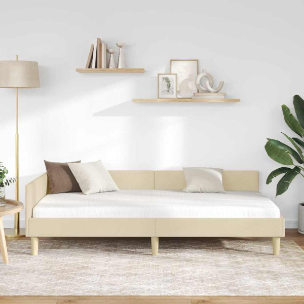 Estructura de cama en esquina Otro Manual Crema 80 x 200 cm M 5