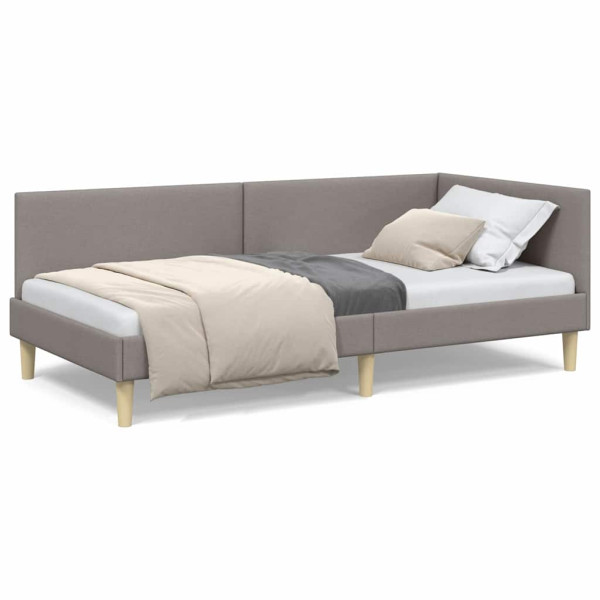 Estructura de cama en esquina Otro Manual Taupé 80 x 200 cm M 4