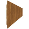 Bordes de césped acero corten flexible 50 piezas 10x103 cm 5