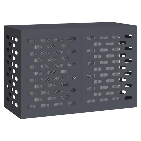 Funda para Aire Acondicionado Antracita 90 x 40 x 60 cm Acero M 3