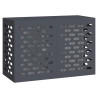 Funda para Aire Acondicionado Antracita 90 x 40 x 60 cm Acero 3
