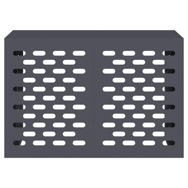 Funda para Aire Acondicionado Antracita 90 x 40 x 60 cm Acero M 5