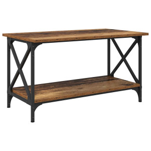 Mesa de Café Madera vieja 80 x 45 x 45.5 cm H