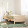 Cama extensible para niños Otro Marrón 80 x 130 / 165 / 200 cm 1