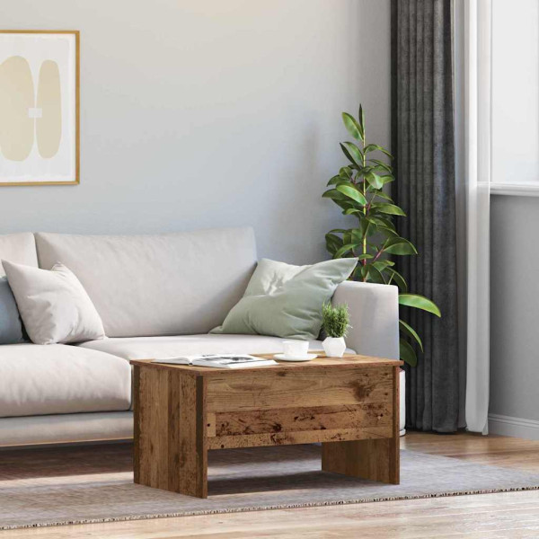 Mesa de Café Madera vieja 80 x 50.5 x 42.5 cm D