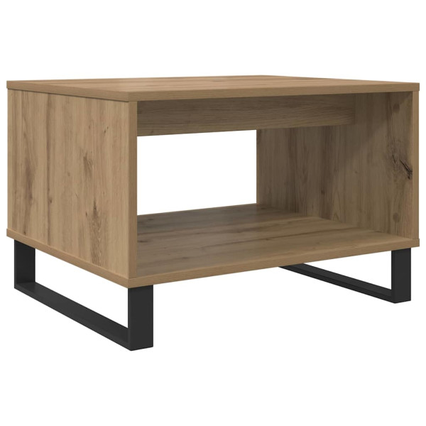 Mesa de Café Roble artisan 60 x 50 x 40 cm Madera contrachapada M 2