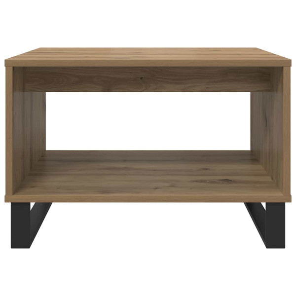 Mesa de Café Roble artisan 60 x 50 x 40 cm Madera contrachapada M 5