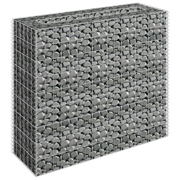 Arriate de gaviones de acero galvanizado 90x30x90 cm M 3