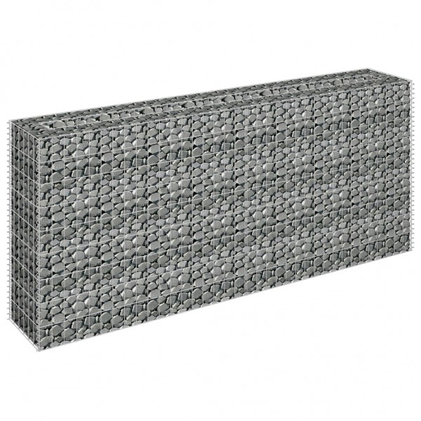 Arriate de gaviones de acero galvanizado 180x30x90 cm M 3