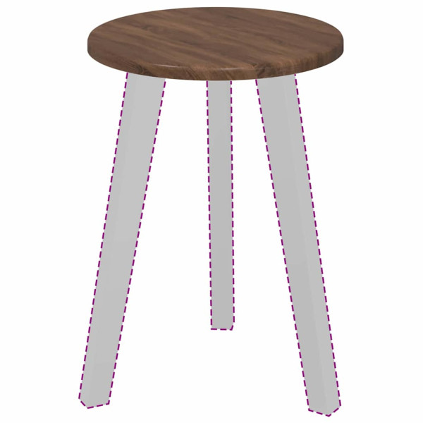 Encimera Marrón roble 30 x 30 x 1.5 cm Madera contrachapada M 3