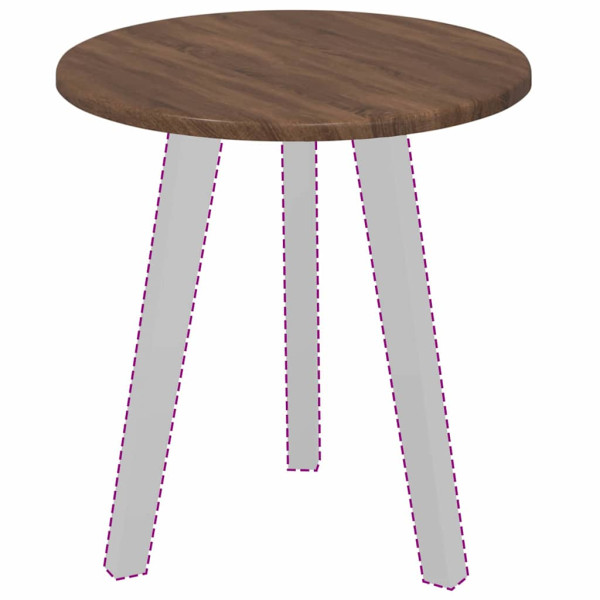 Encimera Marrón roble 40 x 40 x 1.5 cm Madera contrachapada M 3