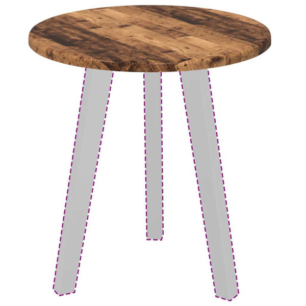 Encimera Madera vieja 40 x 40 x 1.5 cm Madera contrachapada M 3