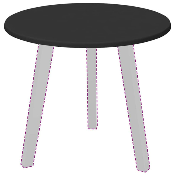 Encimera Negro 50 x 50 x 1.5 cm Madera contrachapada M 3