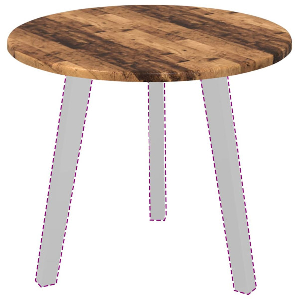 Encimera Madera vieja 50 x 50 x 1.5 cm Madera contrachapada M 3