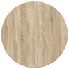 Encimera Roble Sonoma 70 x 70 x 1.5 cm Madera contrachapada 2