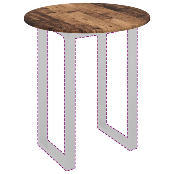 Encimera Madera vieja 70 x 70 x 1.5 cm Madera contrachapada M 3