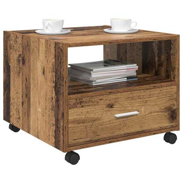 Mesa de Café Madera vieja 55 x 55 x 45 cm Madera contrachapada M 3