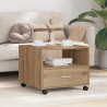 Mesa de Café Roble artisan 55 x 55 x 45 cm Madera contrachapada 1