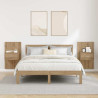 Mueble de cama 2 pcs Roble artisan 48.5 x 32.5 x 80 cm 4