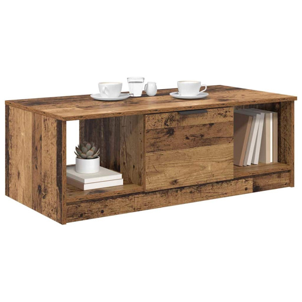 Mesa de Café Madera vieja 100 x 50 x 36 cm Madera contrachapada M 3