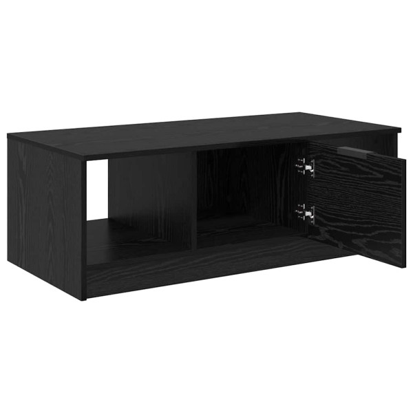 Mesa de Café Roble negro 100 x 50 x 36 cm Madera contrachapada M 5