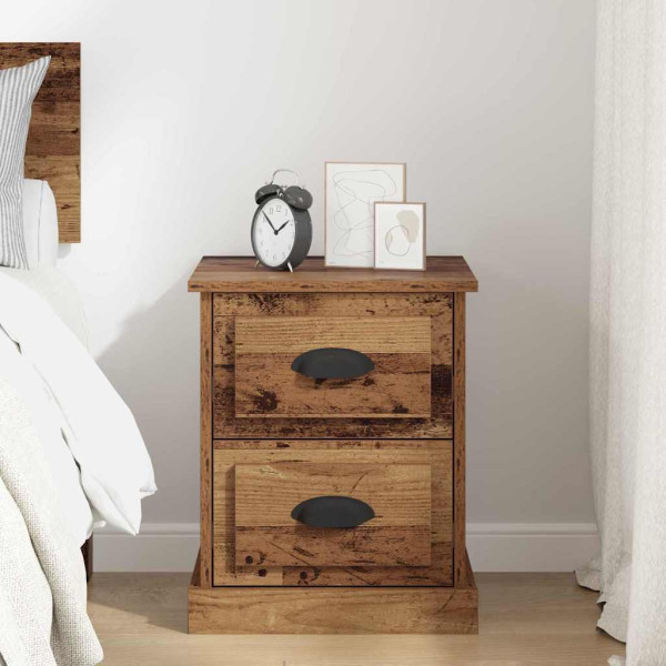 Armario de Noche con cajón Madera vieja 39 x 39 x 47.5 cm M 4