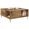 Mesa de Café Madera vieja 80 x 80 x 36.5 cm 3