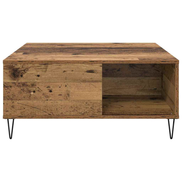 Mesa de Café Madera vieja 80 x 80 x 36.5 cm M 5