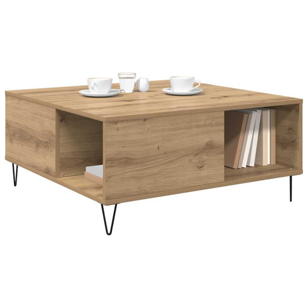 Mesa de Café Roble artisan 80 x 80 x 36.5 cm M 3