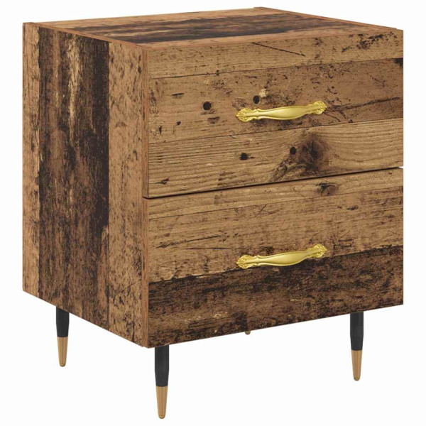 Armario de Noche con cajón Madera vieja 40 x 35 x 47.5 cm M 2