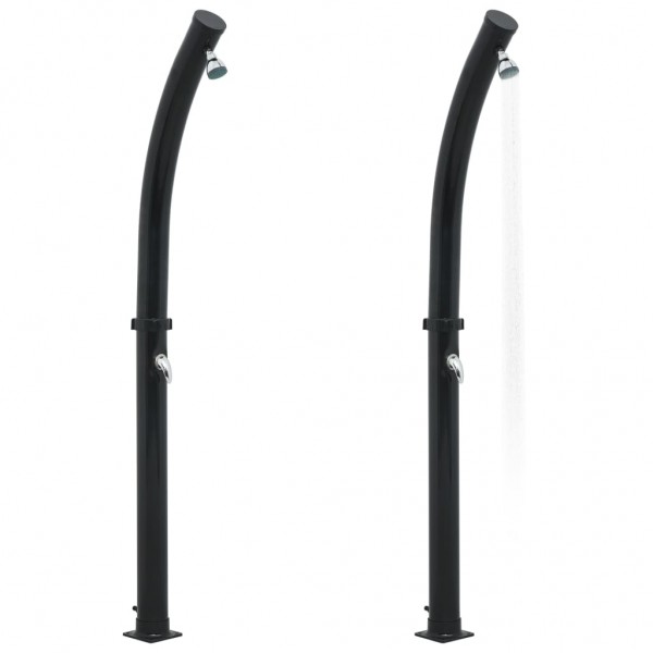 Chuveiro solar 214 cm 20 L preto M 3