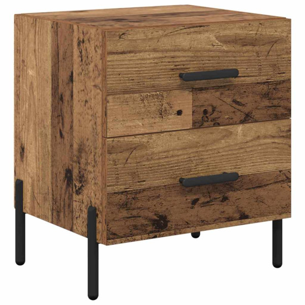 Armario de Noche con cajón Madera vieja 40 x 35 x 47.5 cm M 2