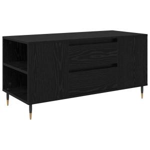 Mesa de Café with Drawer Roble negro 102 x 44.5 x 50 cm H