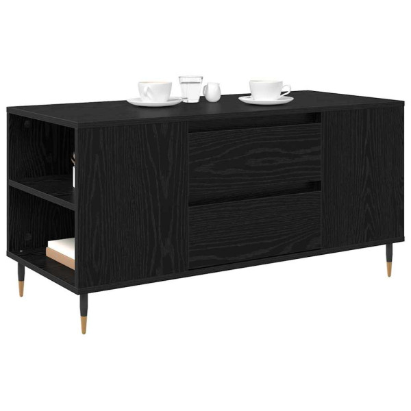 Mesa de Café with Drawer Roble negro 102 x 44.5 x 50 cm M 3