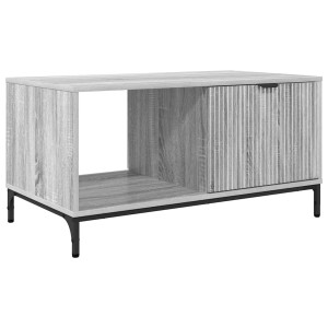 Mesa de Café Gris sonoma 90 x 49 x 46 cm Madera contrachapada H