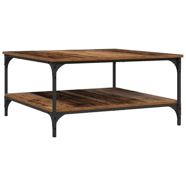 Mesa de Café Madera vieja 80 x 80 x 40 cm Madera contrachapada M 2